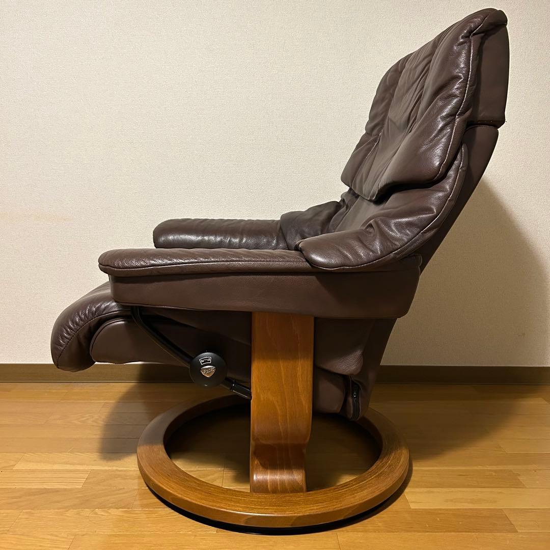 送料込み 美品　エコーネス　レノ　Sサイズ　ストレスレスチェア