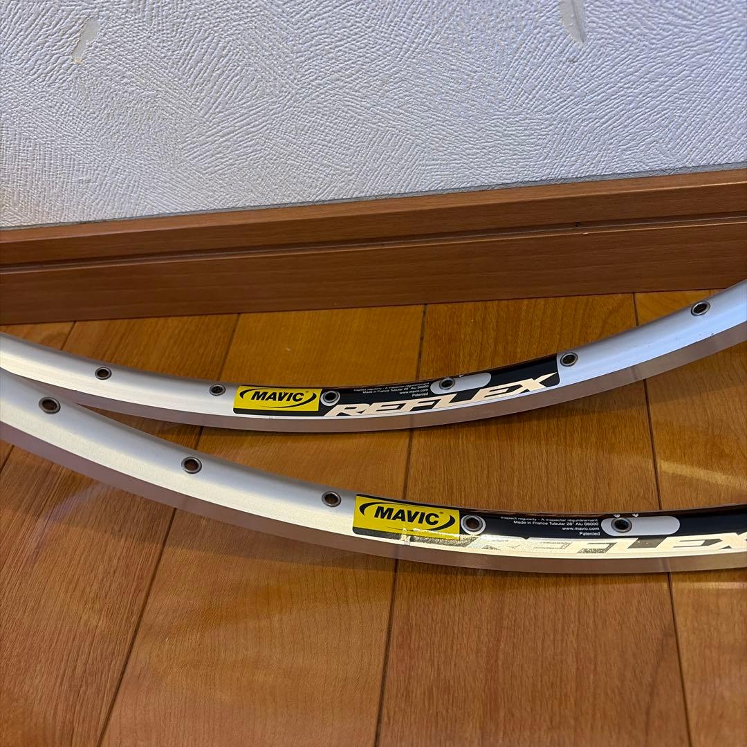 MAVIC RELEX シルバーリム 2本セット チュウブラー36H