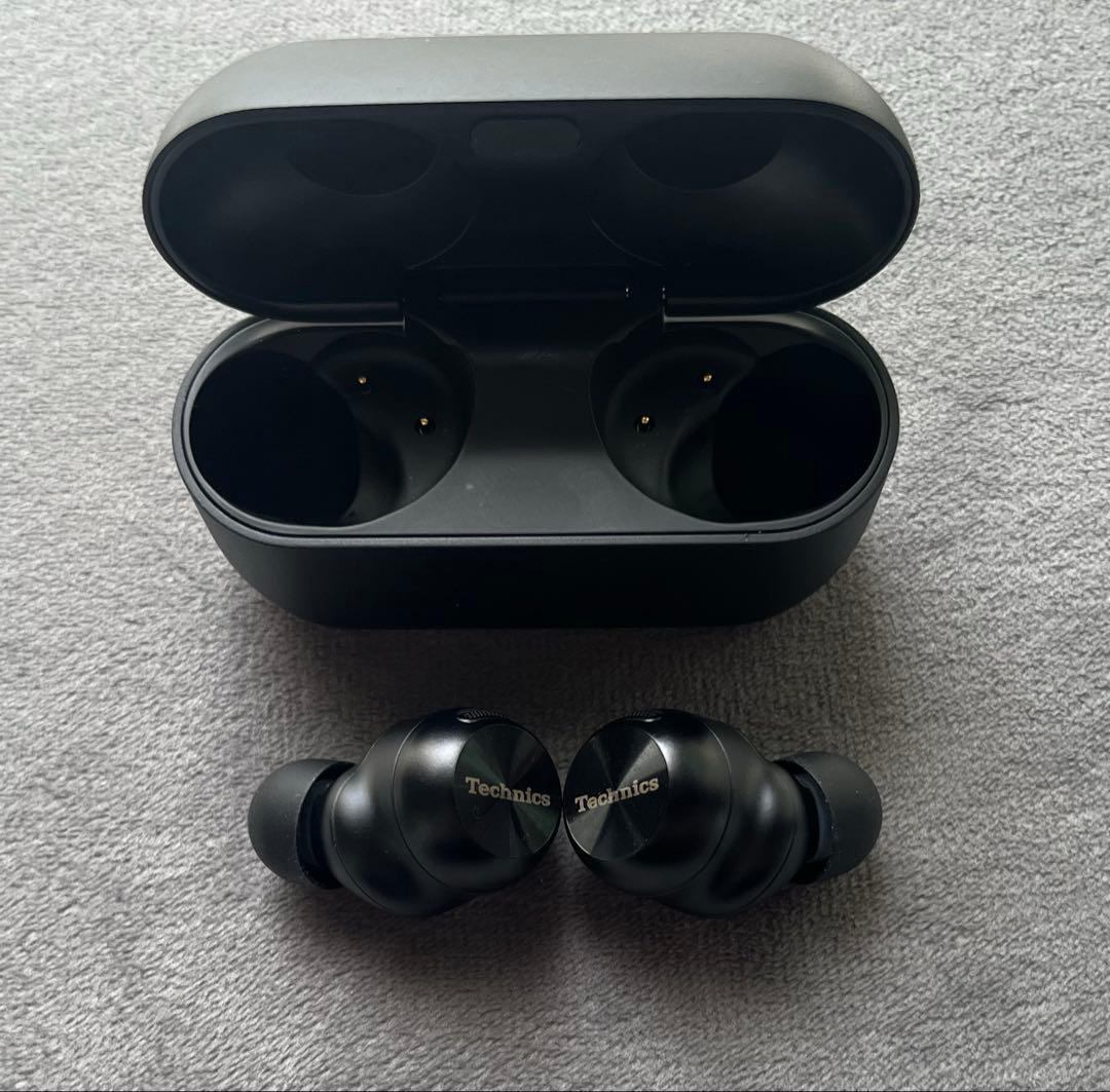【極美品】Technics完全ワイヤレスイヤホン EAH-AZ100-Kブラック
