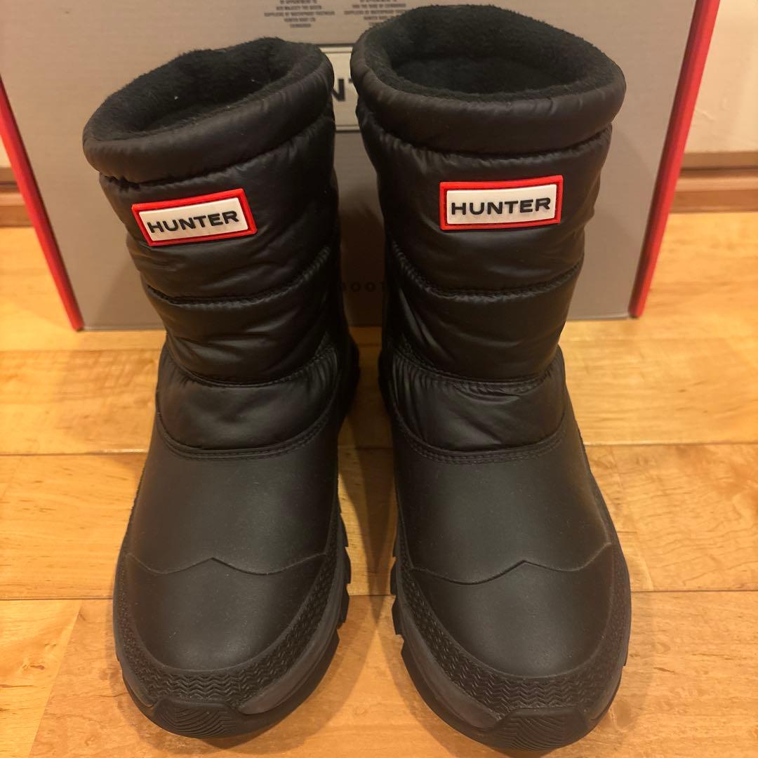 HUNTER 防水ショートブーツ ブラック　新品　36