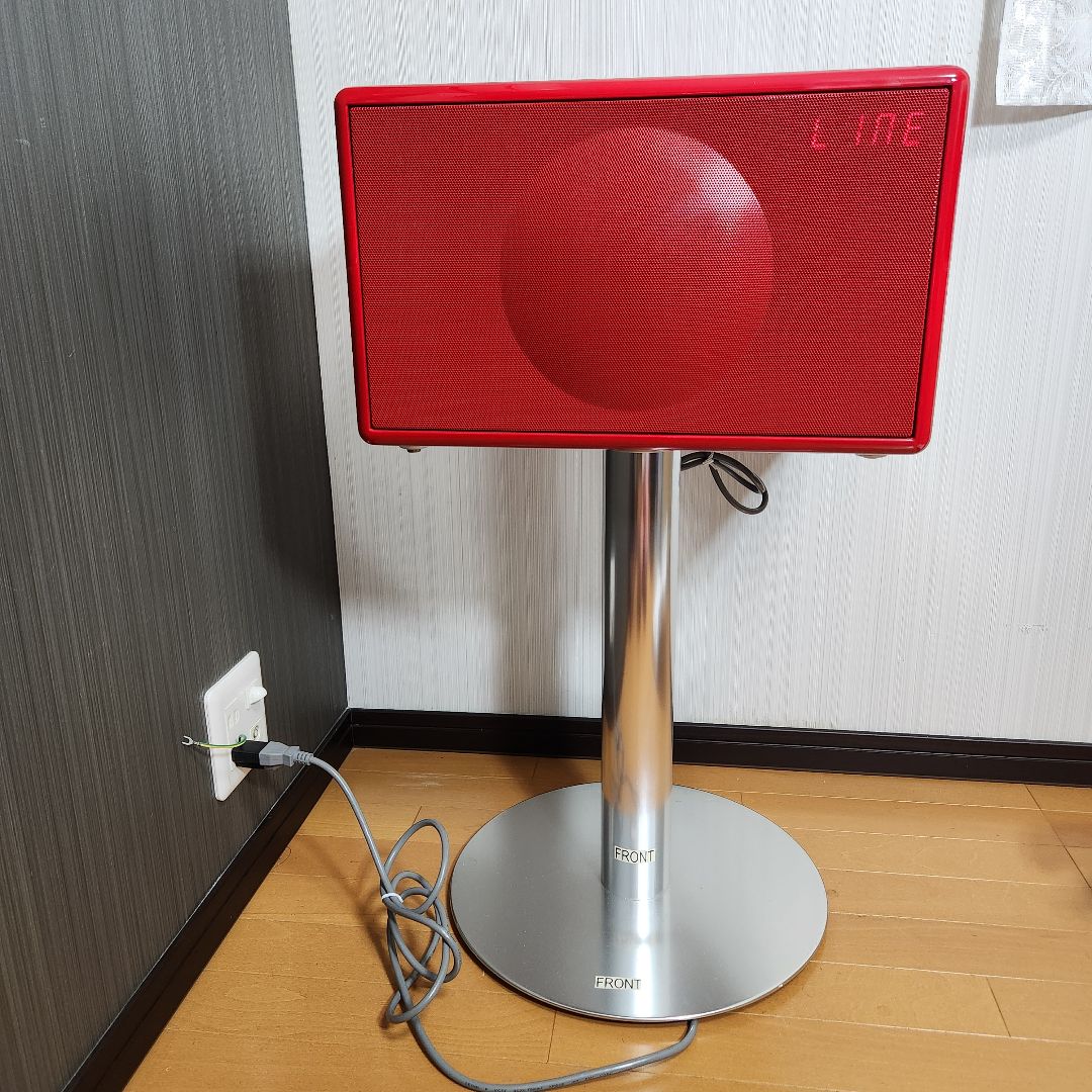 【動作品】GENEVA MODEL L レッド スタンド付き