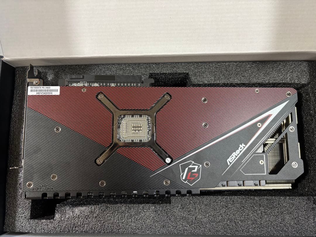 グラフィックボード・グラボ・ビデオカード ASRock RX7900XTX PG 24GO OC