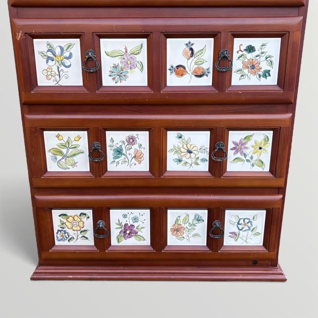 ACTUS アクタス バレンシア チェスト タイル スペイン 天然木 廃盤