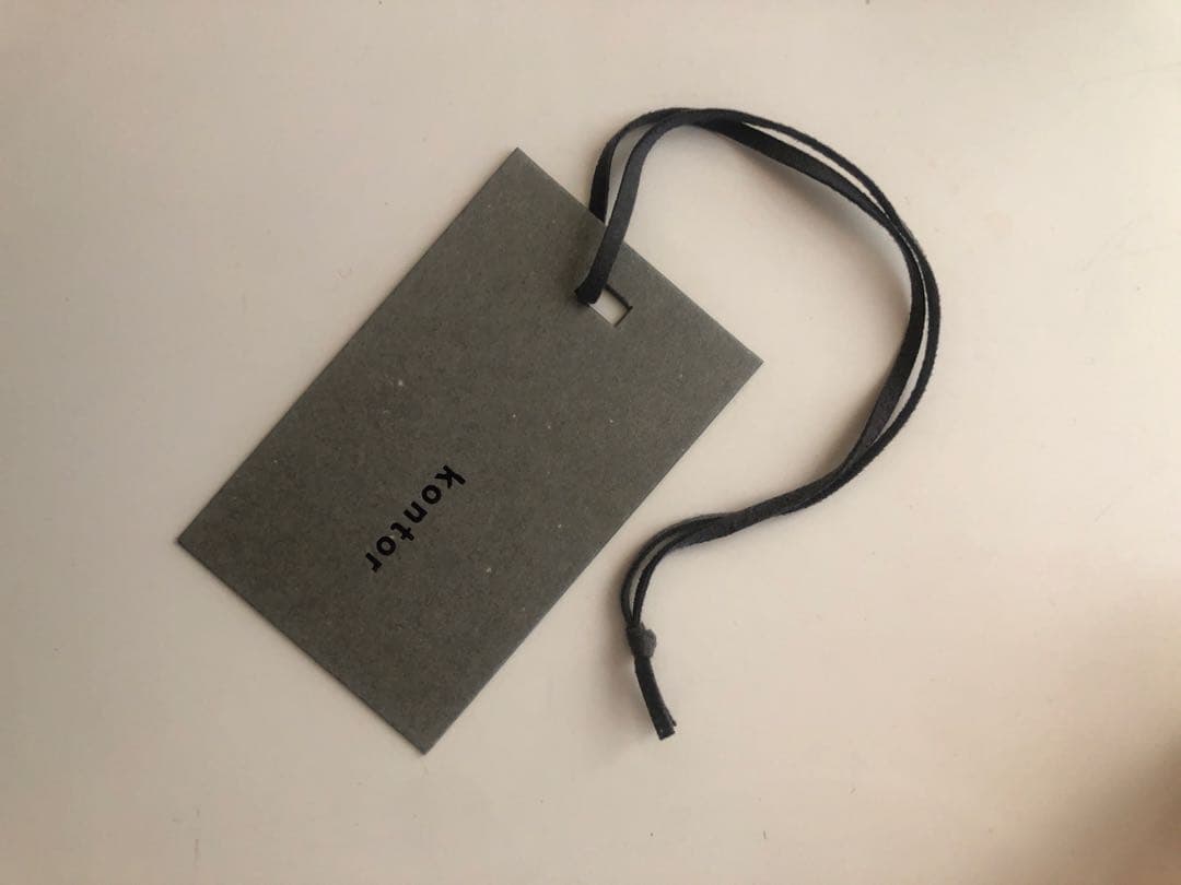 バッグ Kontor / brushed cotton big tote bag