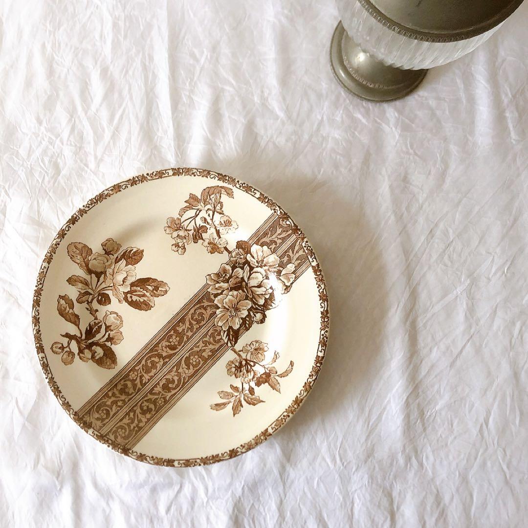 グランデポ　エミールブルジョワ　ディナープレート G フランスアンティーク食器