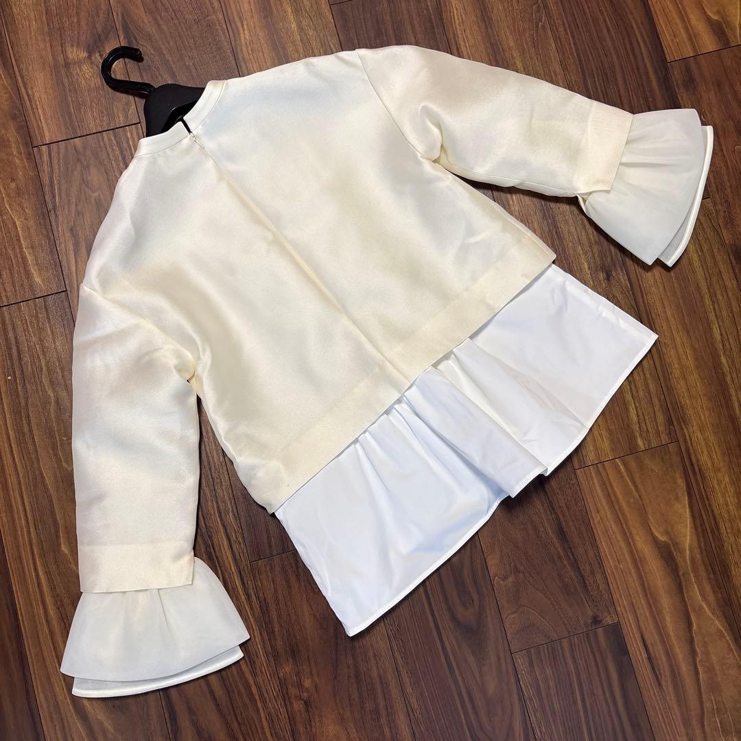 【週末限定価格】yori キティリボンボザムブラウス 36