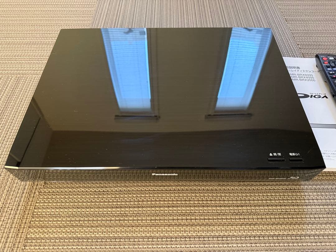 【動作確認•美品】パナソニック ブルーレイレコーダー DMR-BRX6000