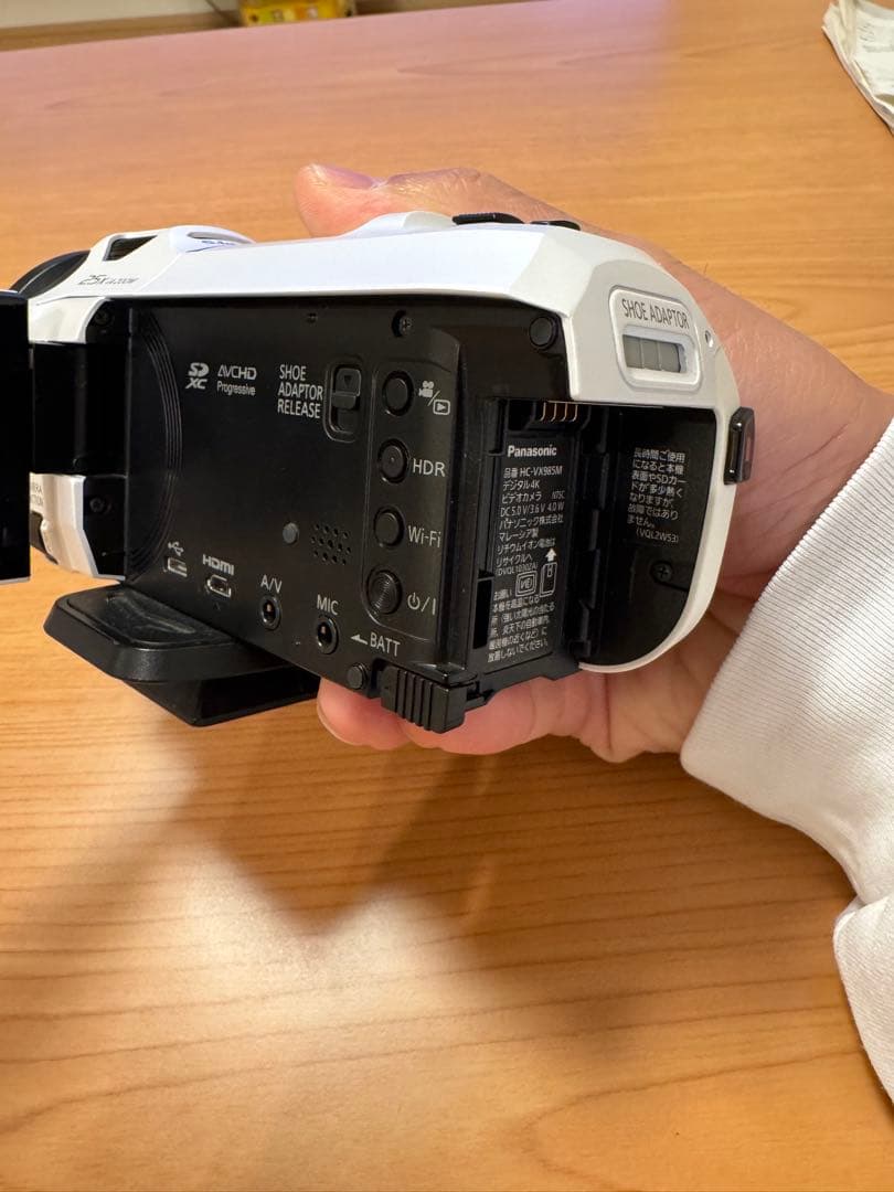 Panasonic VX985M 4K ビデオカメラ