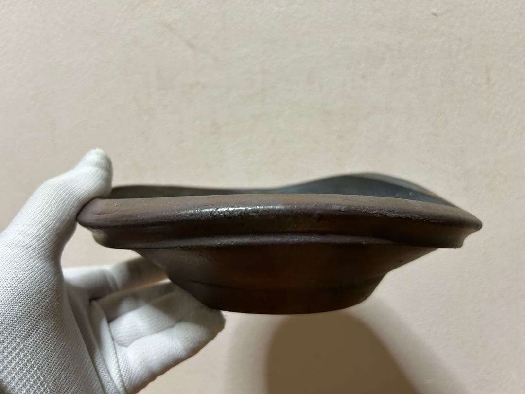 竹鳳　焼締変形盆栽鉢　貴風盆栽　小品盆栽　文人木　寄せ植え　山野草