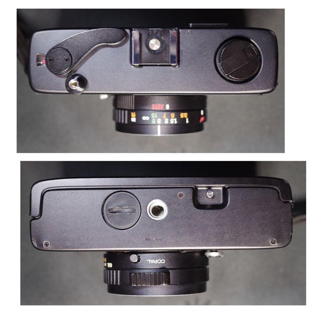 KONICA C35 ブラック　整備品、テスト撮影済み　361457