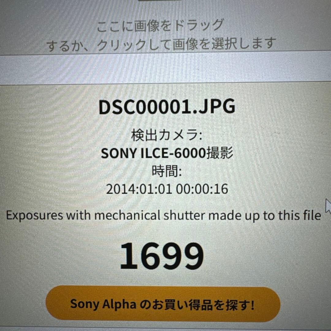 SONY α6000 ダブルズームレンズキット（ILCE-6000Y）