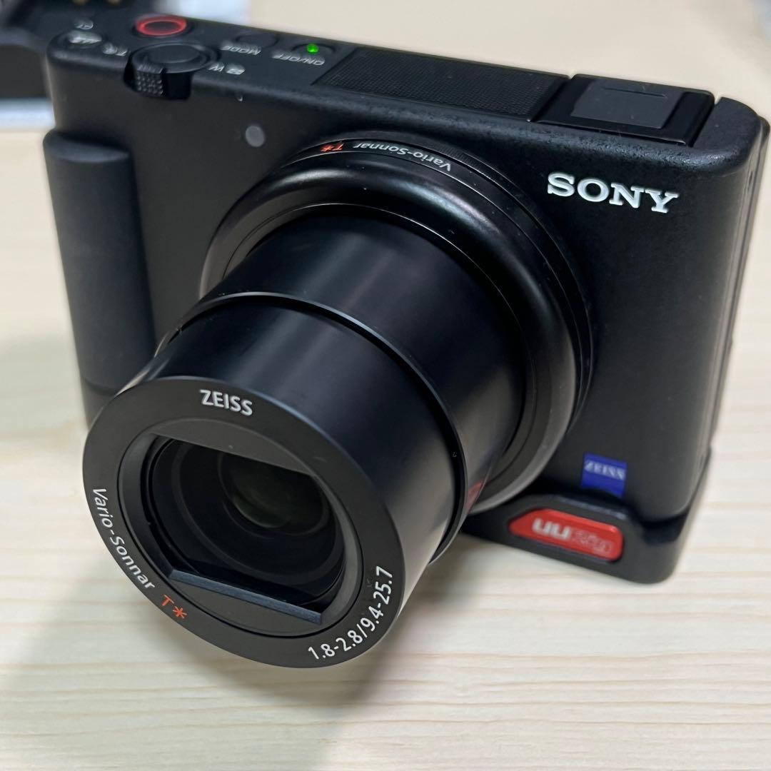 小豆SONY ZV-1 ベースブラケット、予備パッテリー付き