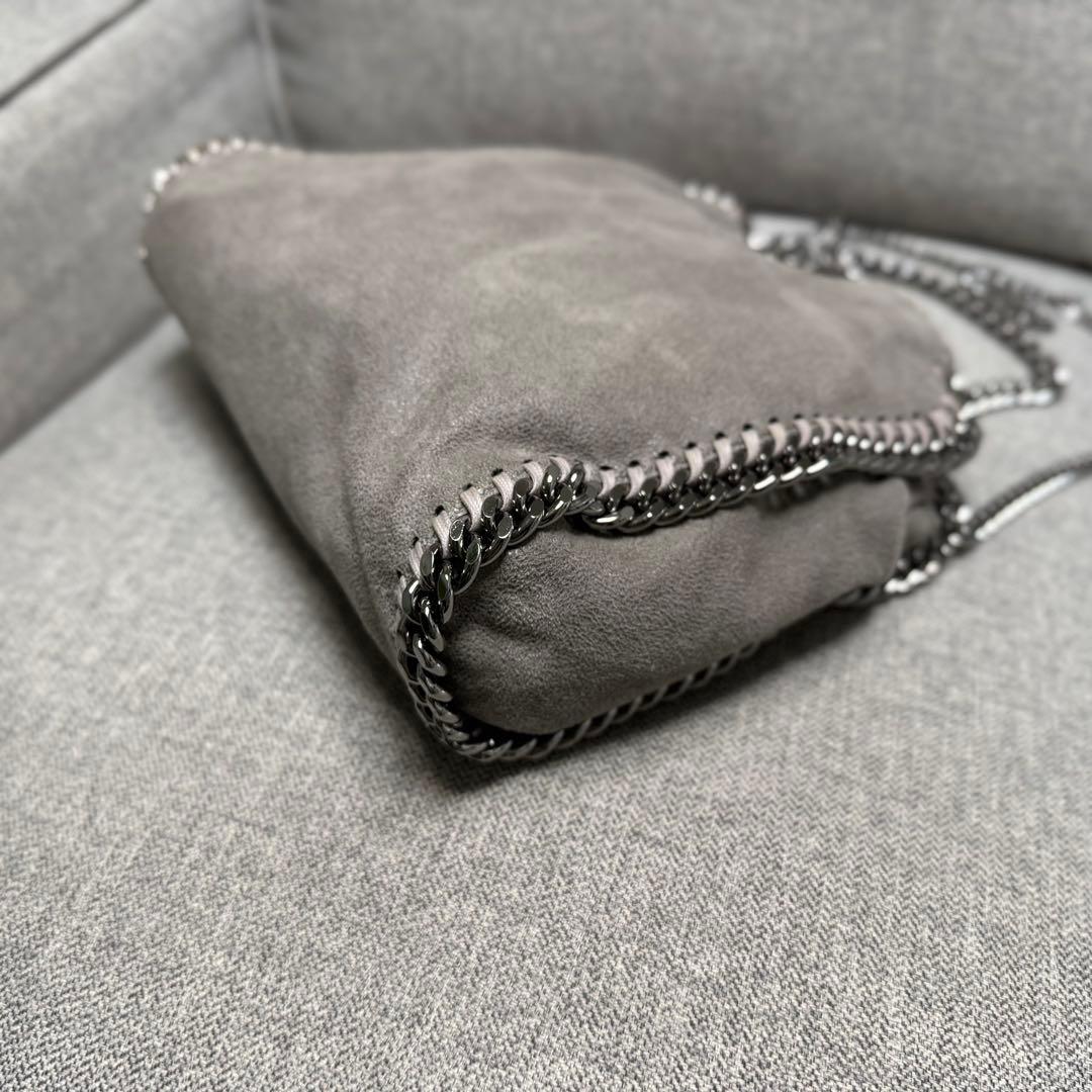 ステラ マッカートニー ファラベラ ミニ トートバッグ ライトグレー