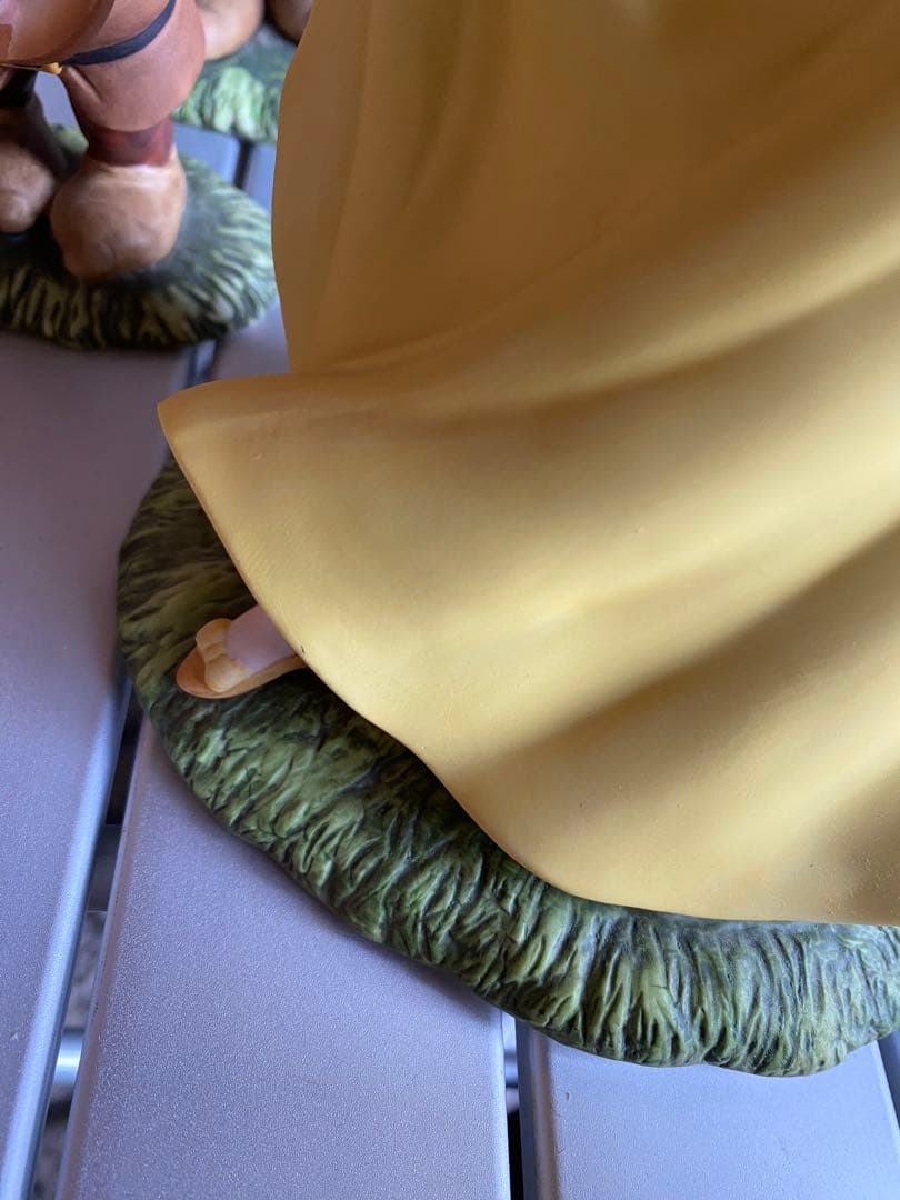 白雪姫と七人の小人　フィギュア　陶器　置物　ガーデンオーナメント　ディズニー