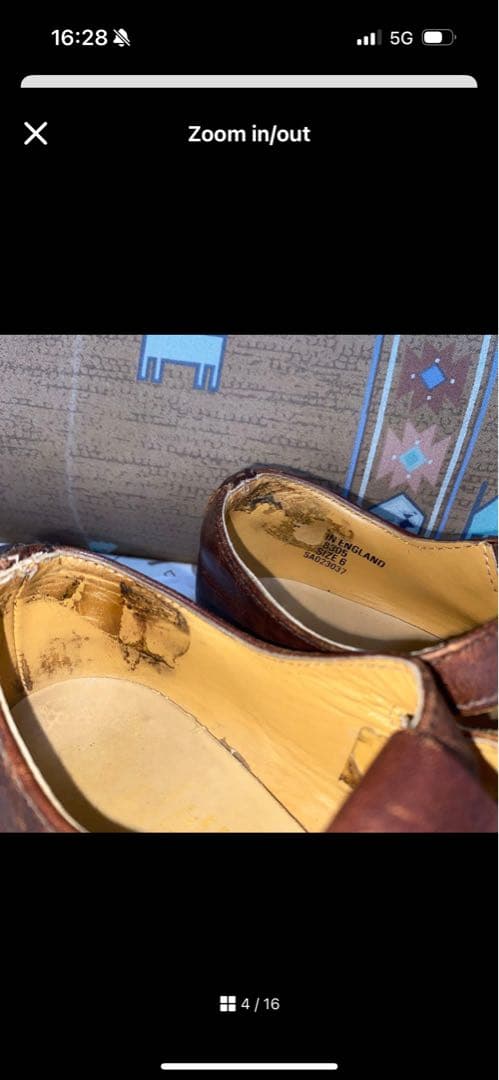 イングランド製 Dr.Martens メリージェーン UK6 25cm ブラウン