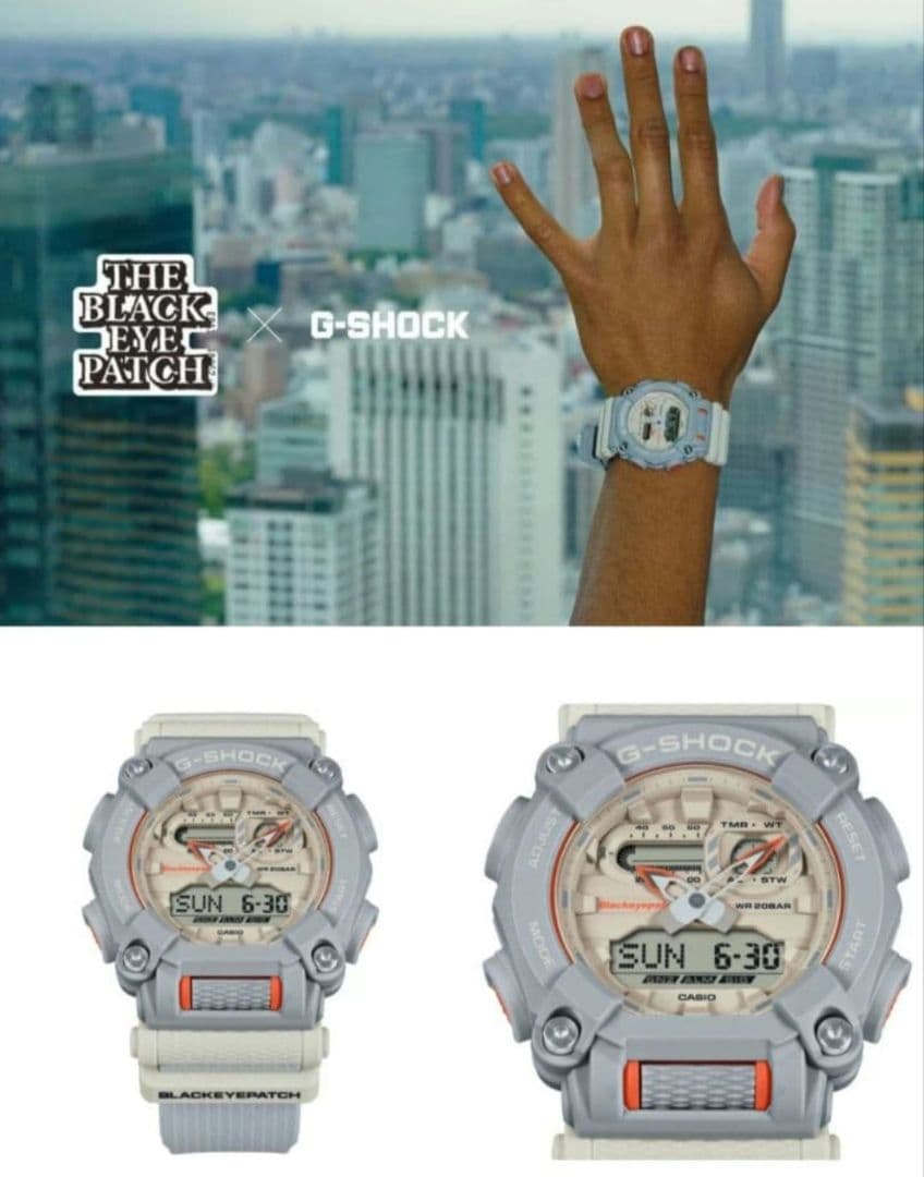 ⭐極美品⭐G-SHOCK×ブラックアイパッチ コラボモデル 腕時計