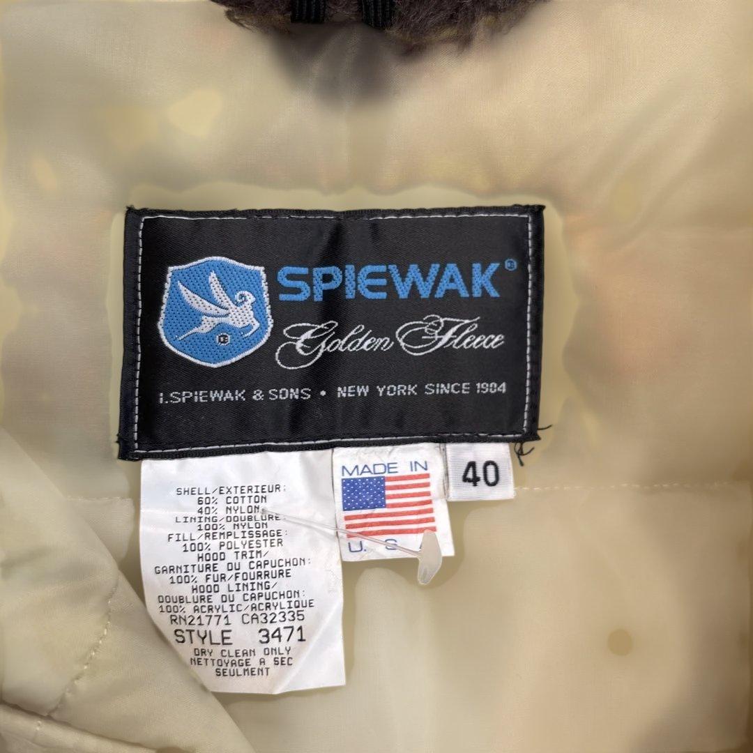 SPIEWAK スピワック　USA製　コート　ベージュ　40 未使用