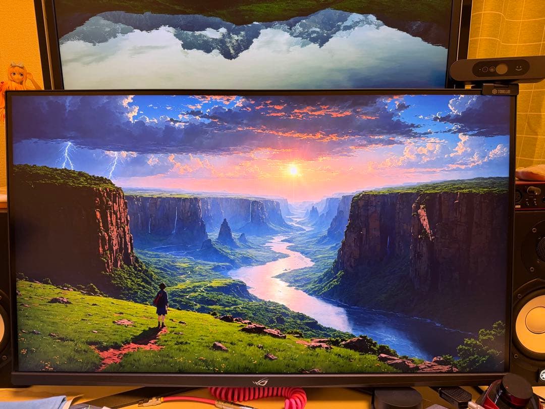 ASUS ゲーミングモニター ROG Swift XG32UQ 32インチ