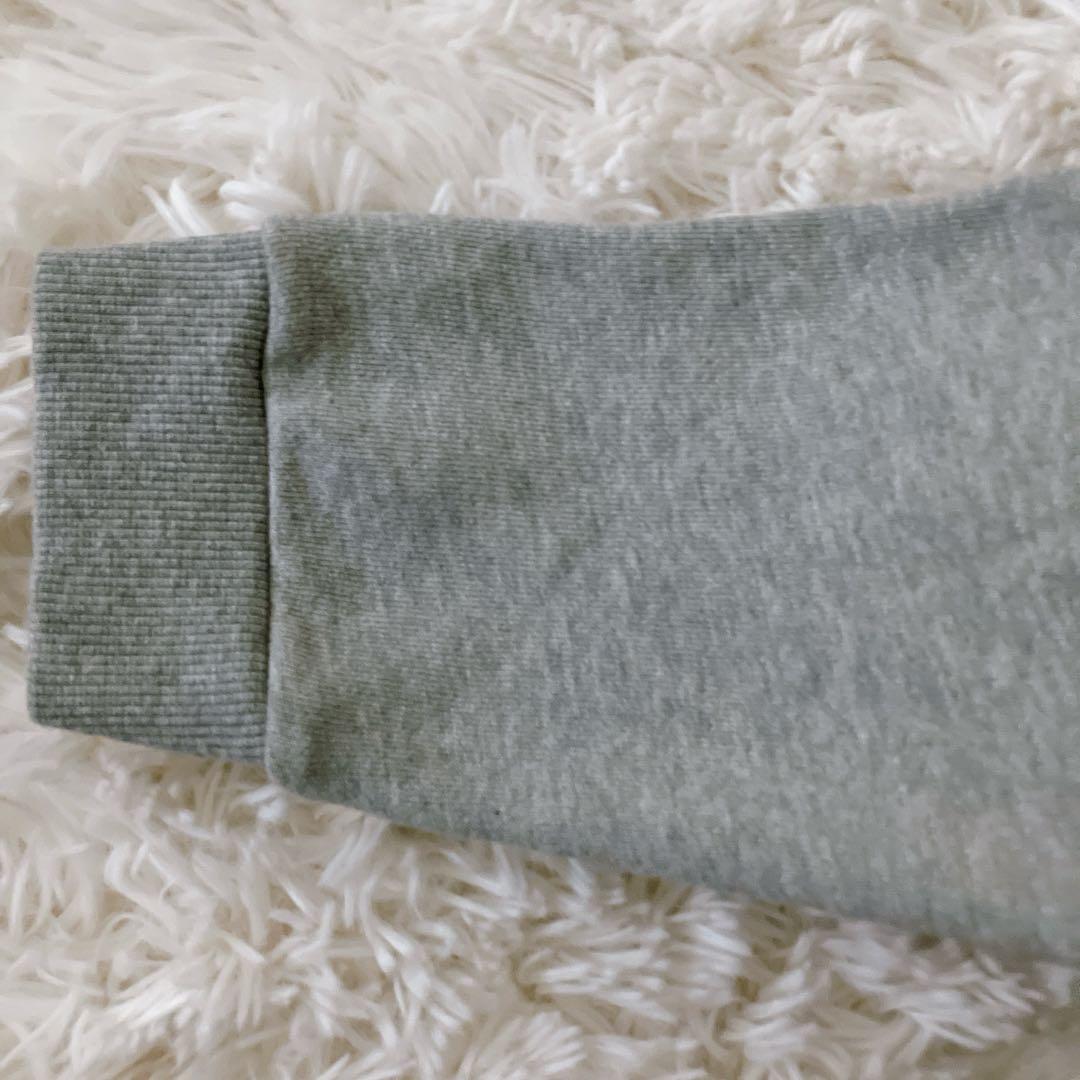 BEAMS BOY TORI-TO 別注 リボン スウェット シャツ グレー