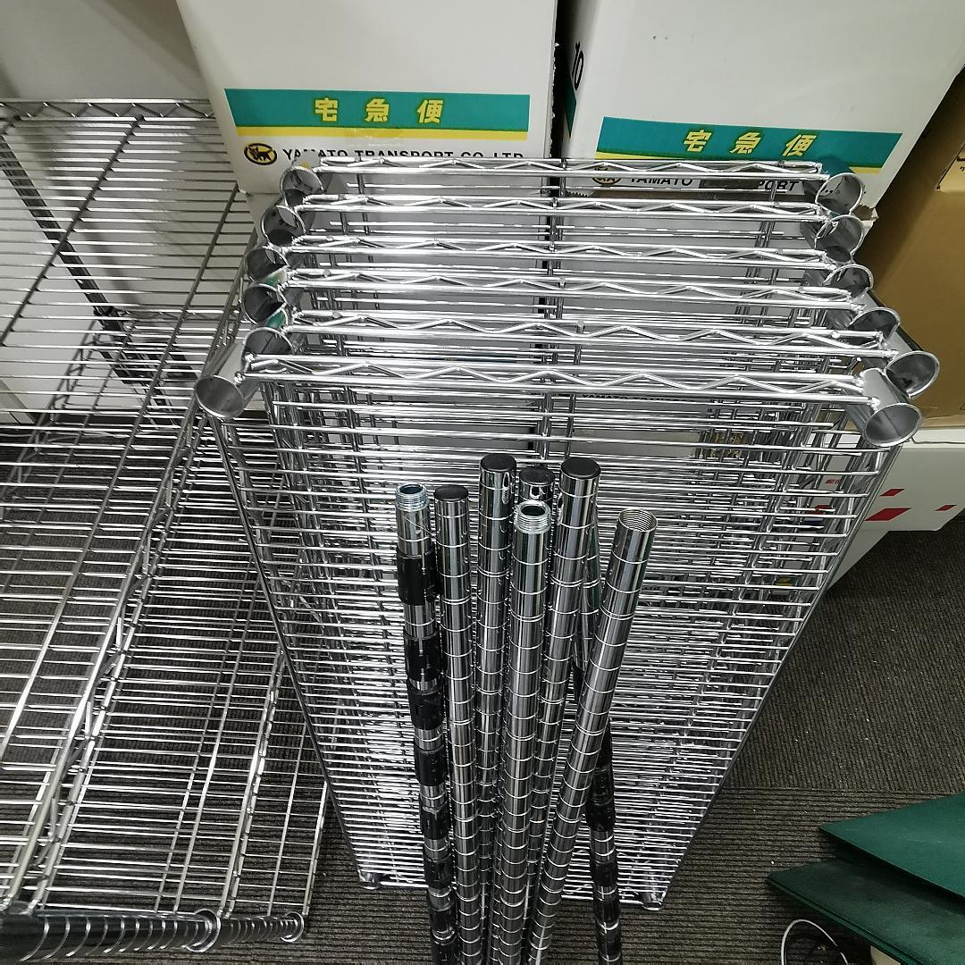 幅90cm　スチールラック 5段 シルバー 値引き交渉可