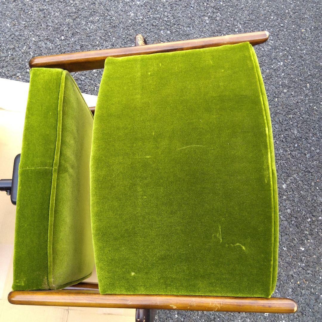 カリモク カリモク60　ヴィンテージ・デスクチェア　役員用チェア　回転椅子