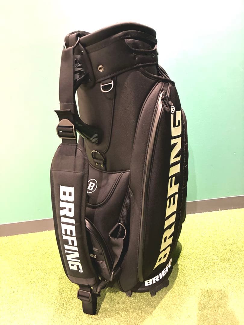 BRIEFING ブラック キャディバッグ　CR-3 #03