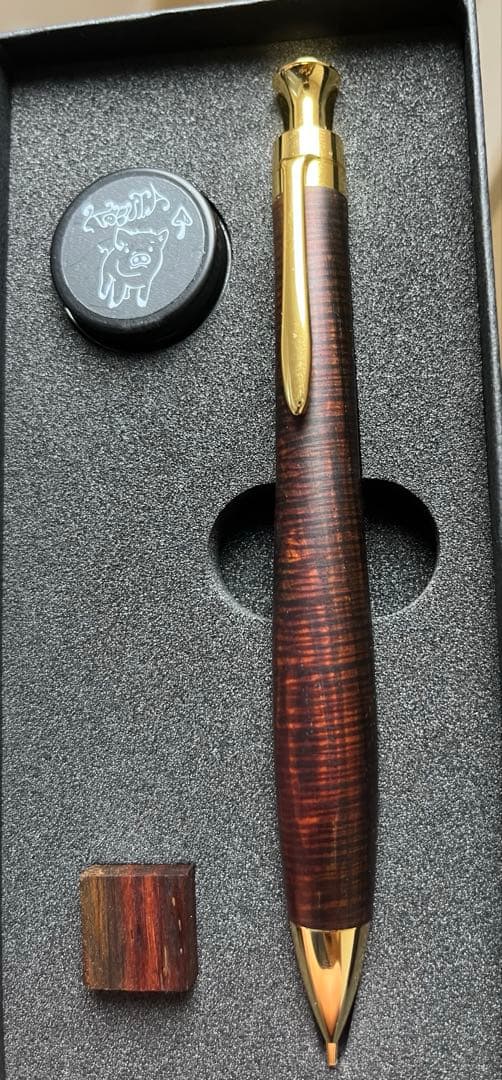 モ*ニ様 こぶた工房　サイアミーズローズウッド　極上エクセレントカーリー　ツート