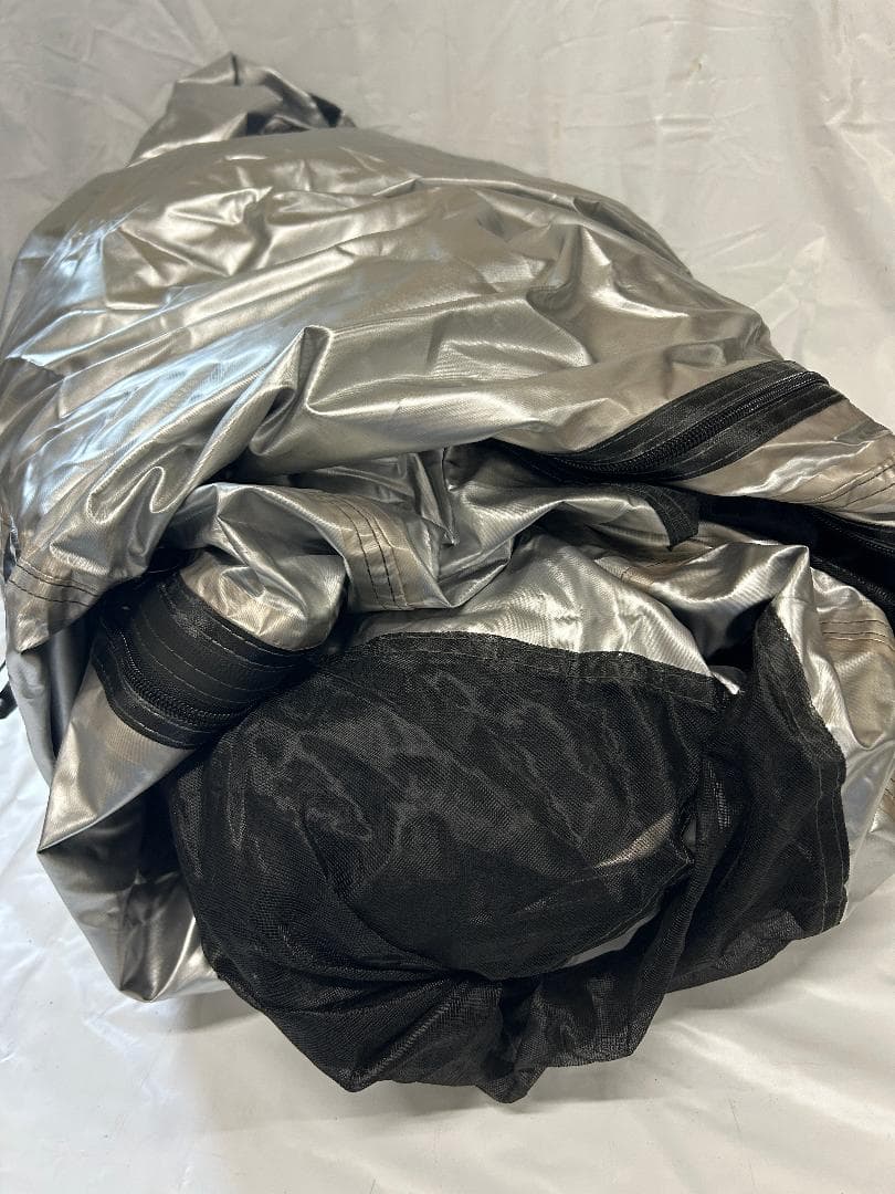 M-㉘【訳ありUSED C】G-tent-L 大型 テント　黒