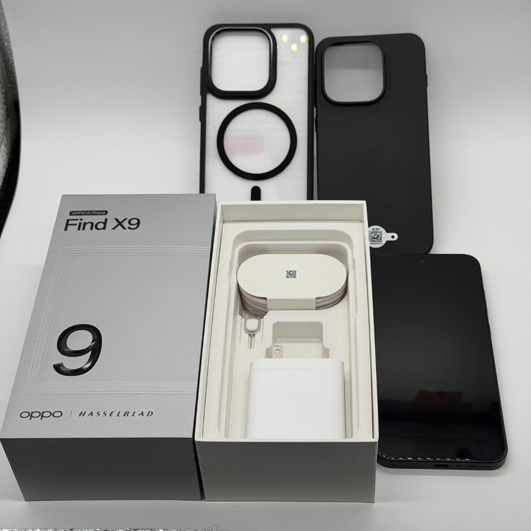 OPPO Find X9 国内版SIMフリー 16GB/512GB ブラック