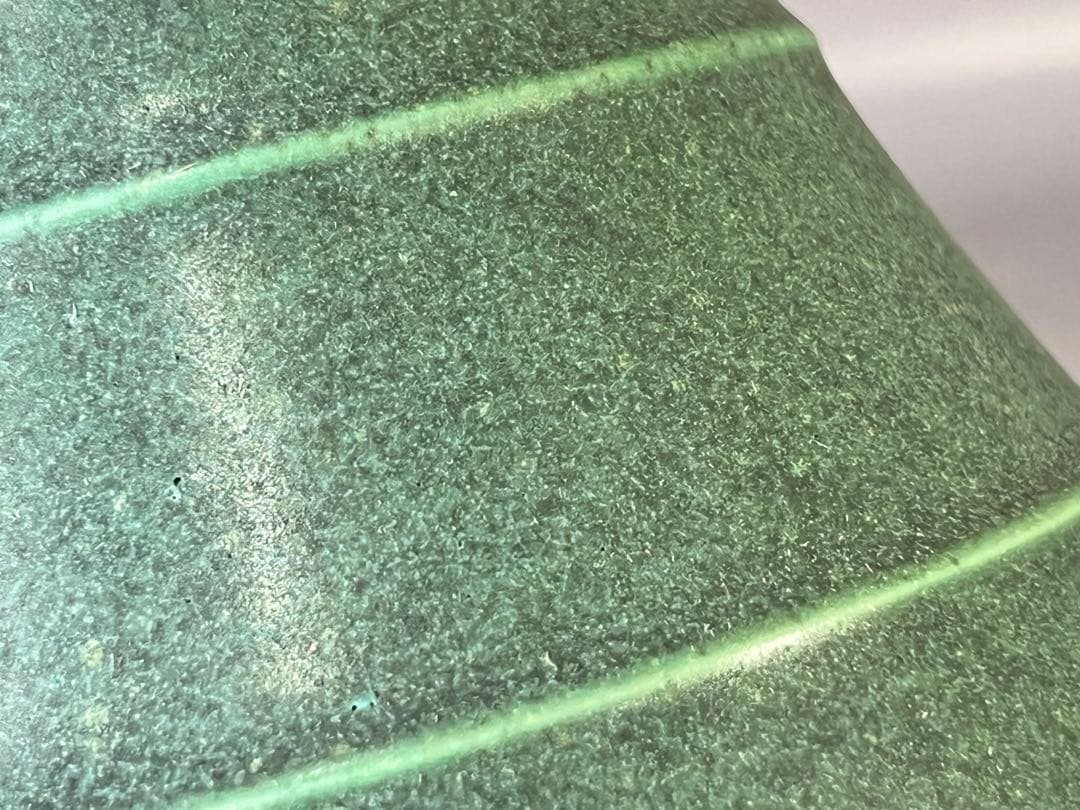 DT694 爐鈞釉 双耳花生 瓶 作家物 美品