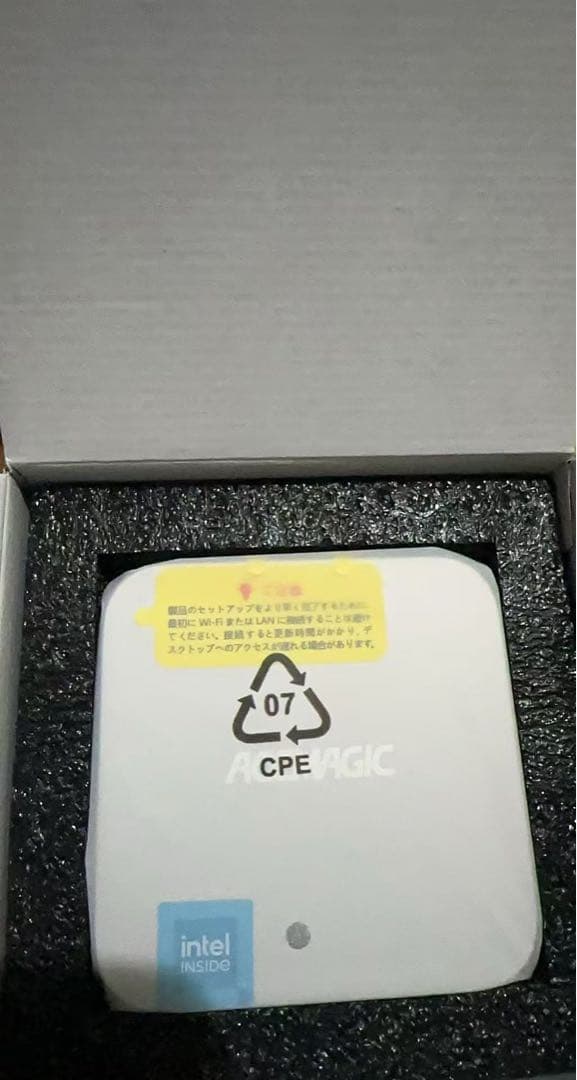 ミニpc未使用T8plus 12GB RAM 256GB