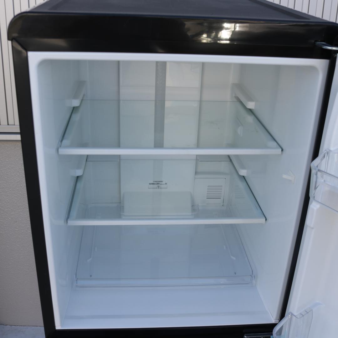 e angle レトロ風 2ドア 冷蔵庫 149L ANG-RE151