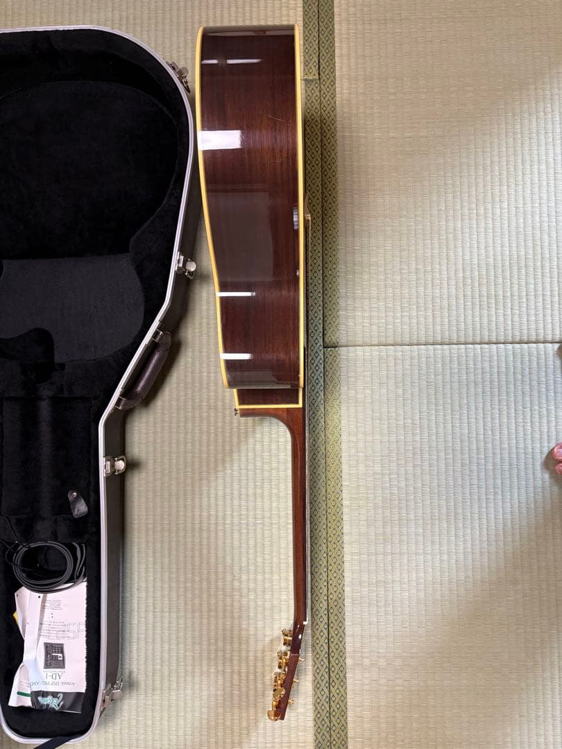 【美品】Takamine アコースティックギター サンバースト ハードケース付き