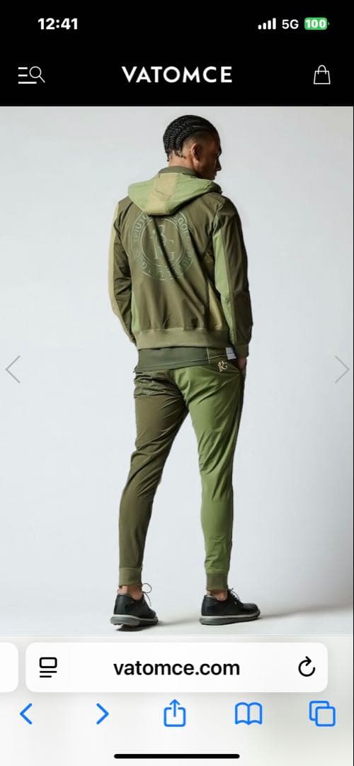 メンズウェア 1PIU1UGUALE3GOLF CRAZY WINDBREAKER SETUP