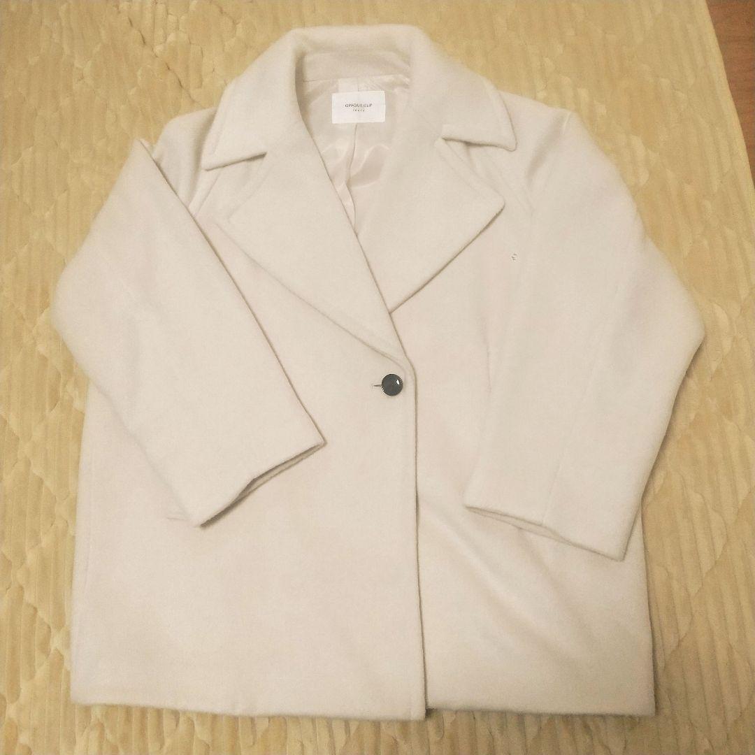 OPAQUE.CLIP　ウールカシミヤブレンド　Pコート　M