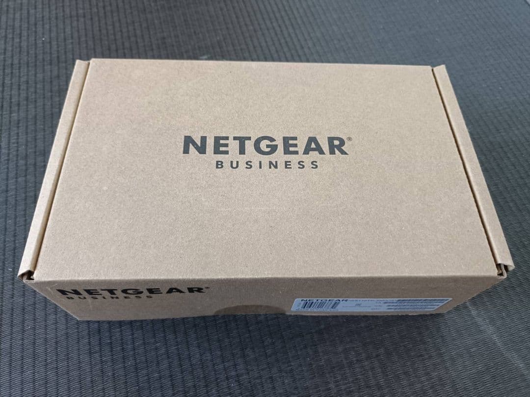 【未開封】ネットギア8ポート SFPx2 PoE+ GS110TP-300AJS