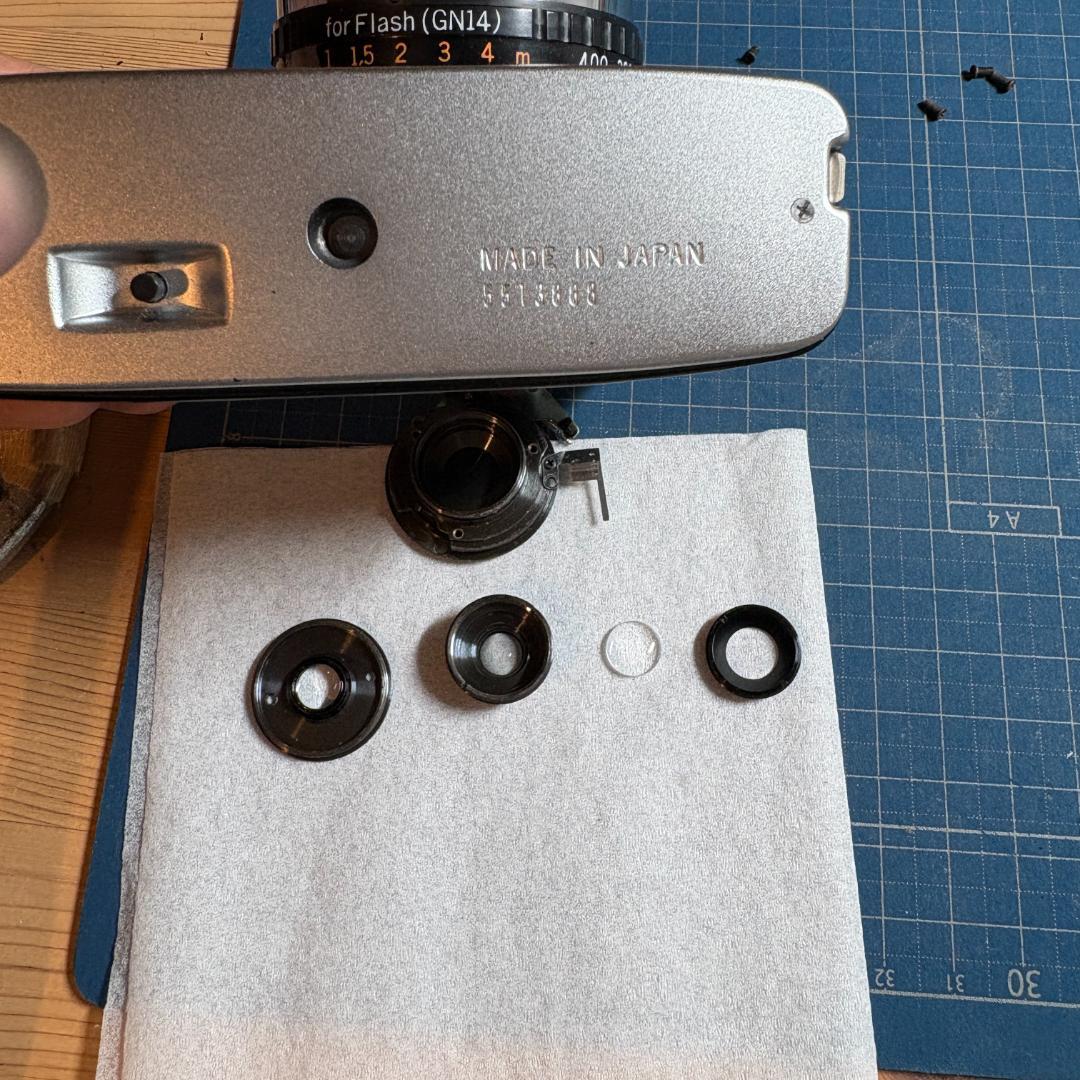 OLYMPUS PEN EE-3 ディープブルー【整備済完動品】