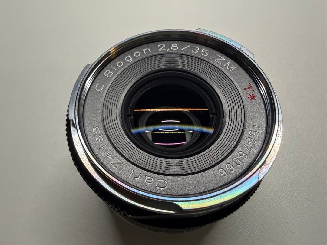 Carl Zeiss C Biogon T* 35mm F2.8 ZMマウント