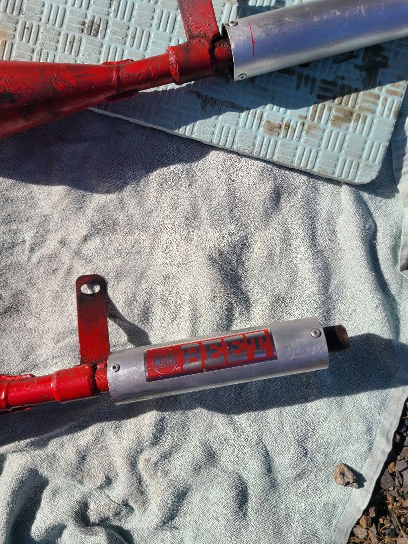 y*t様 KH250 250SS 350SS 爆竹 アルミサイレンサー