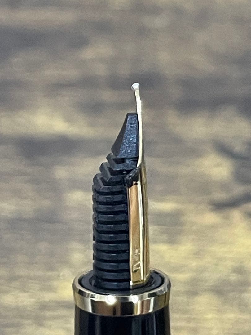 筆記確認＆洗浄済　セーラー　万年筆　プロフィット　21k ホワイトゴールド