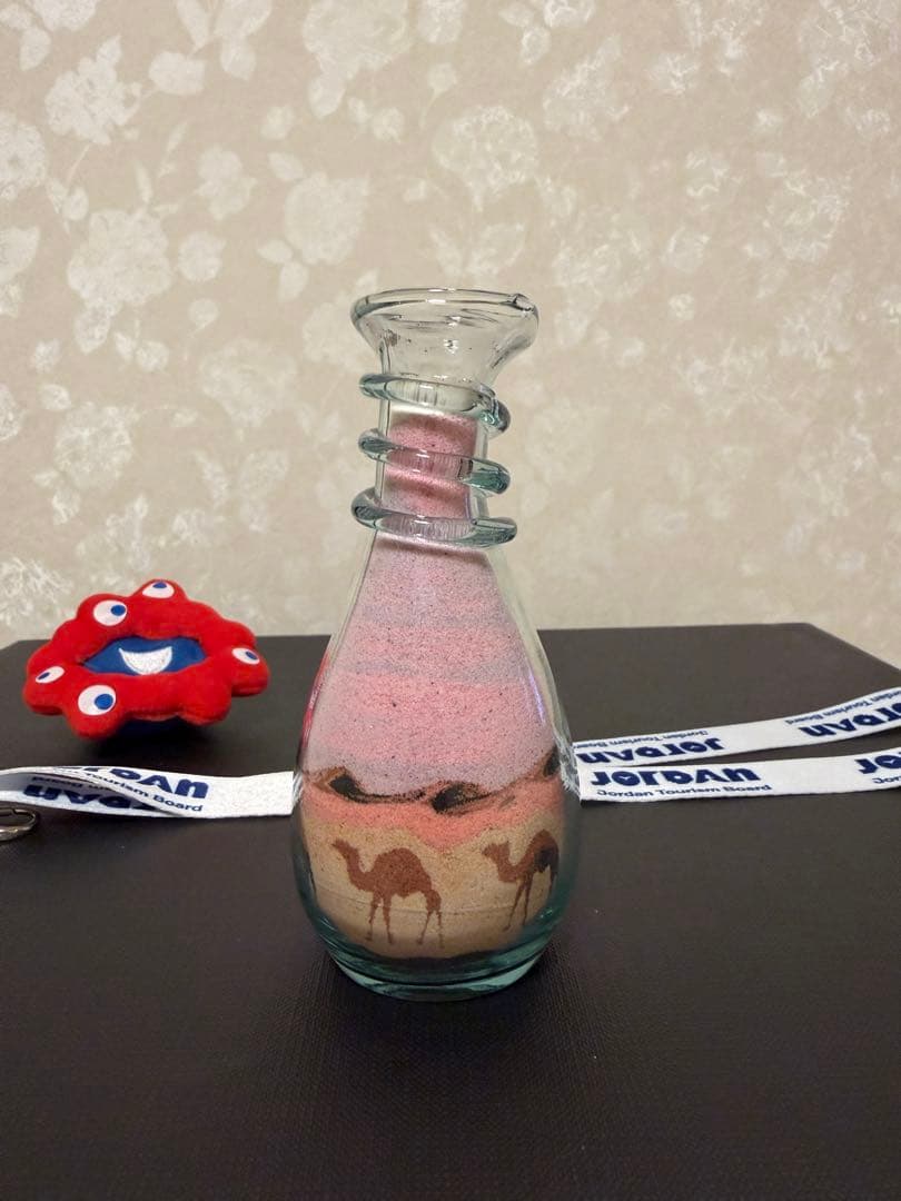 大阪万博のヨルダン館のサンドアート！