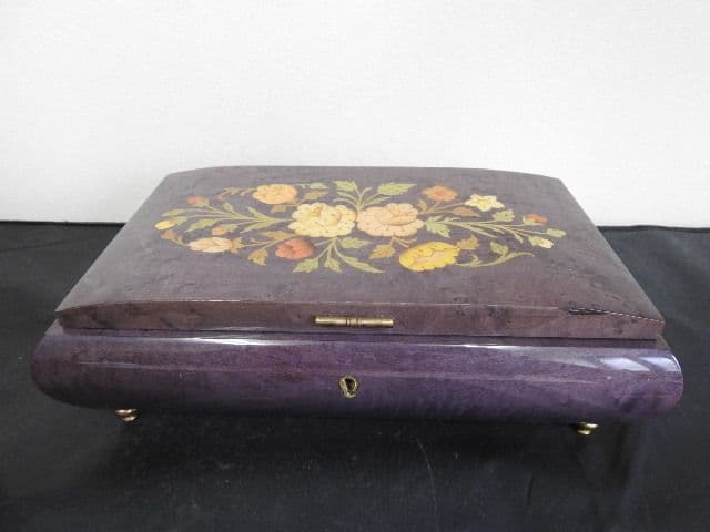 オルゴール付宝石箱　イタリア製　M１３９２