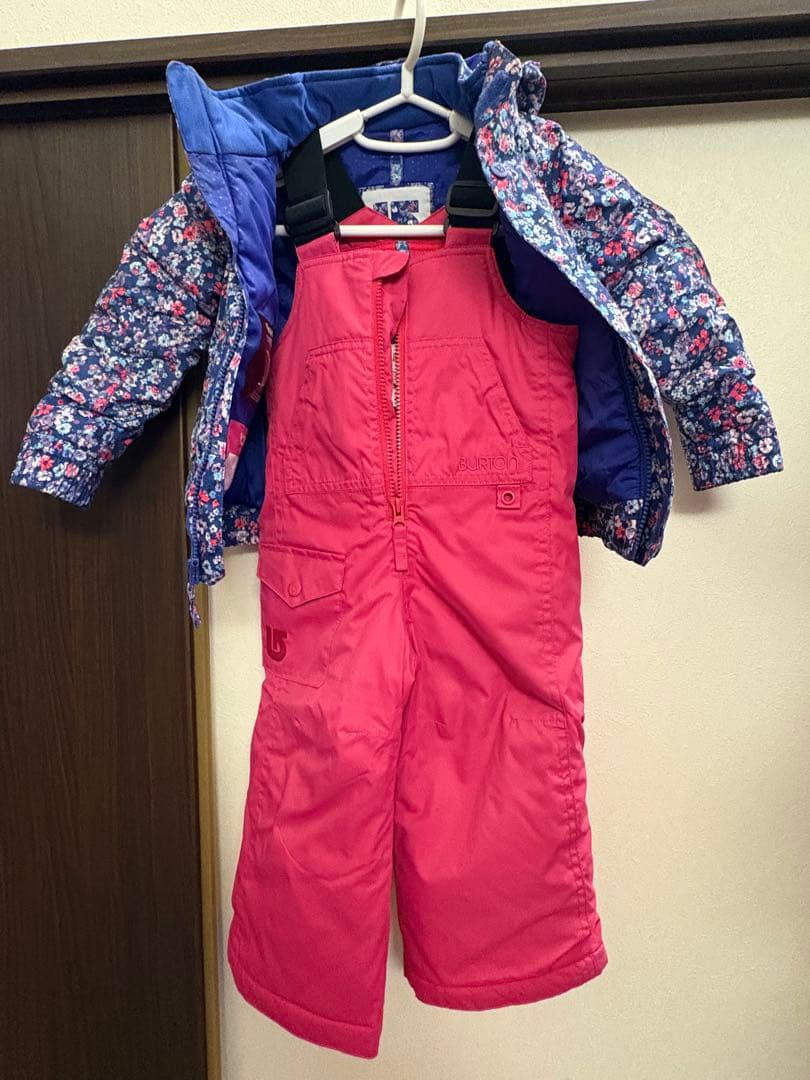 バートン BURTON キッズ　2T スノーボードウェアセット