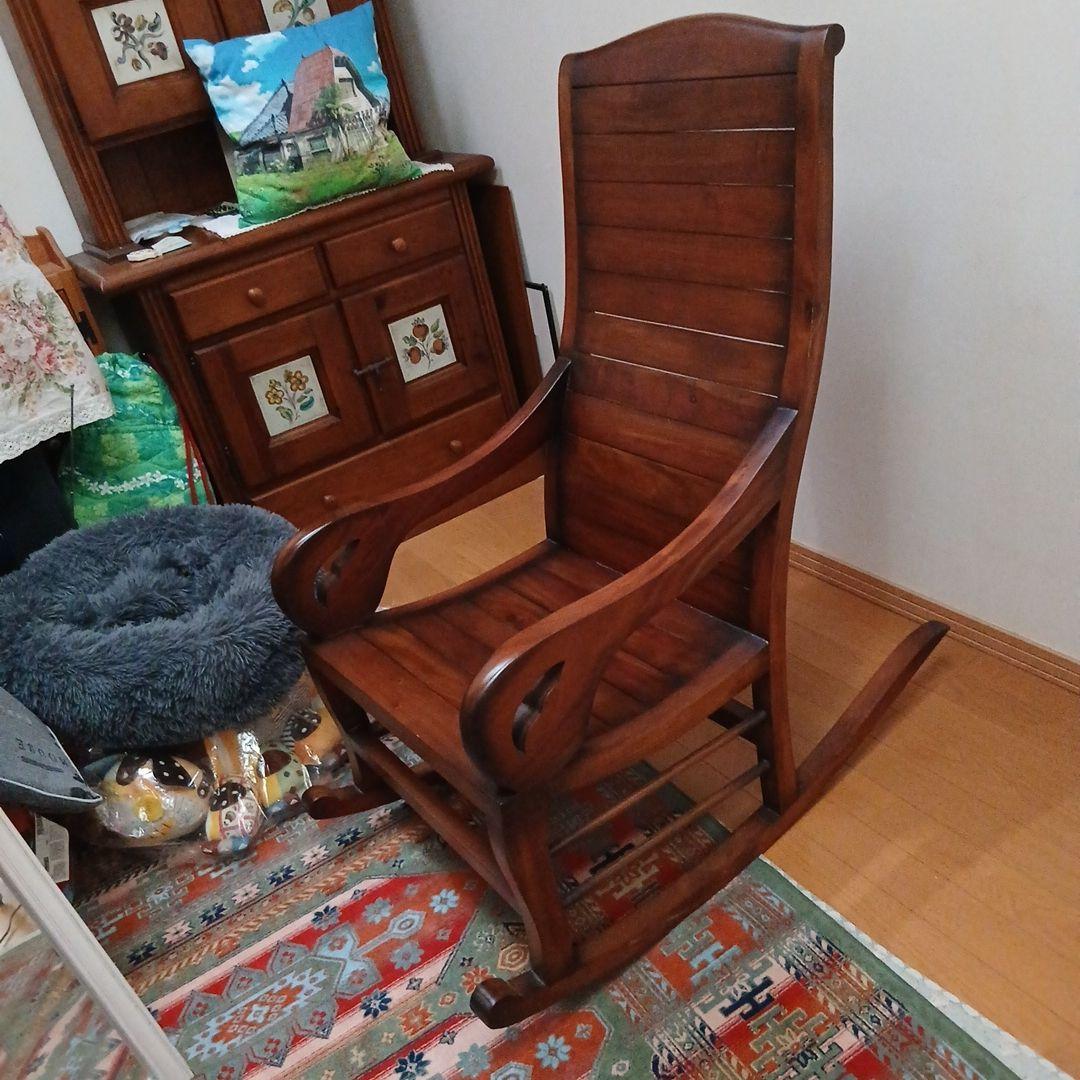 ロッキングチェア美品