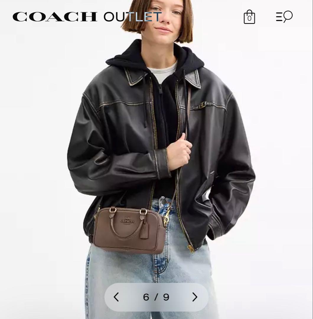 COACH サッチェル　クロスボディ　 ショルダーバッグ　ハンドバッグ　2way