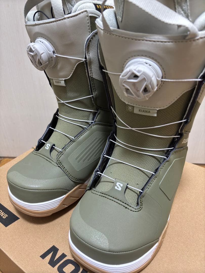 24-25NEWモデル SALOMON スノーボードブーツ KIANA BOA