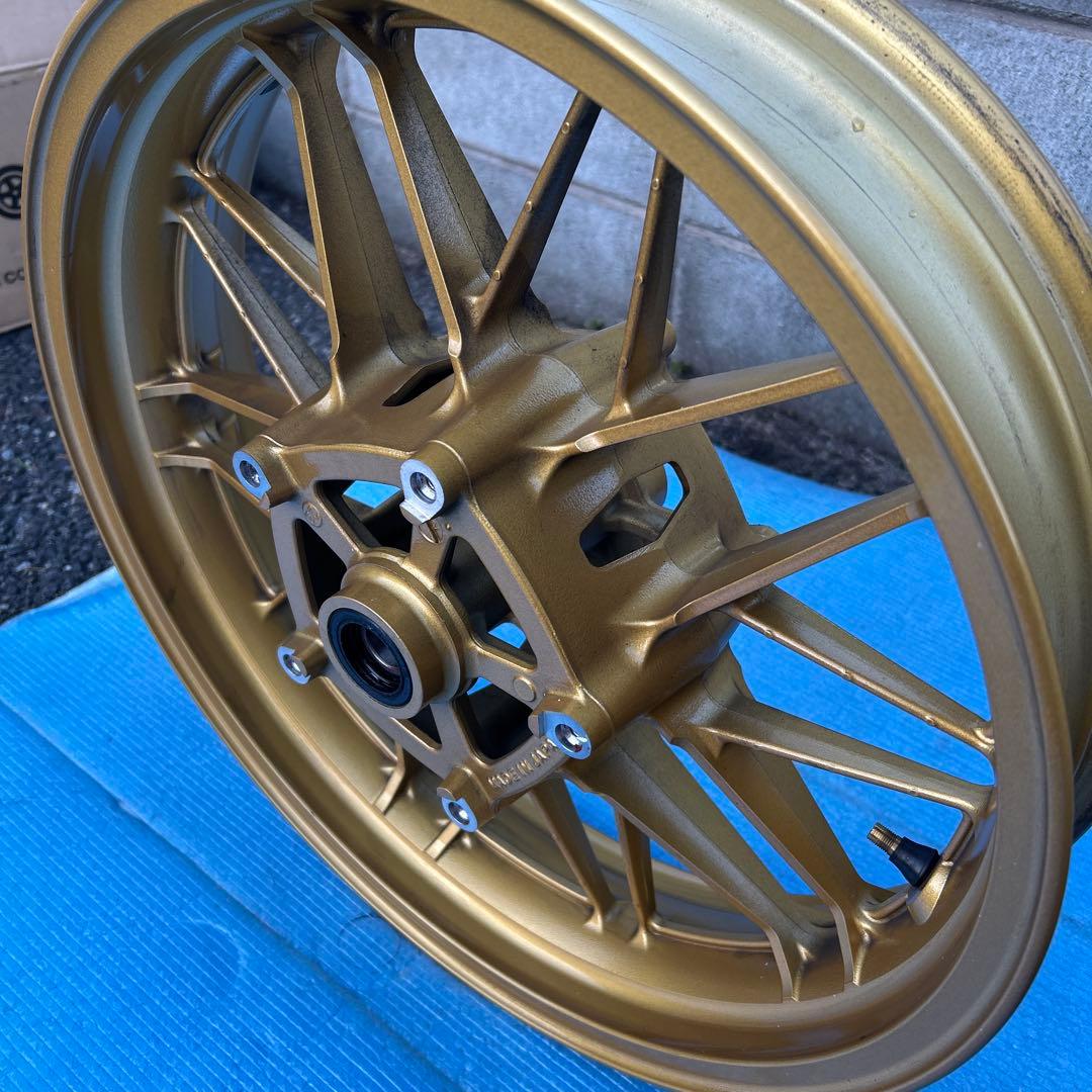 【z900rs用】50th純正ホイール 前後セット