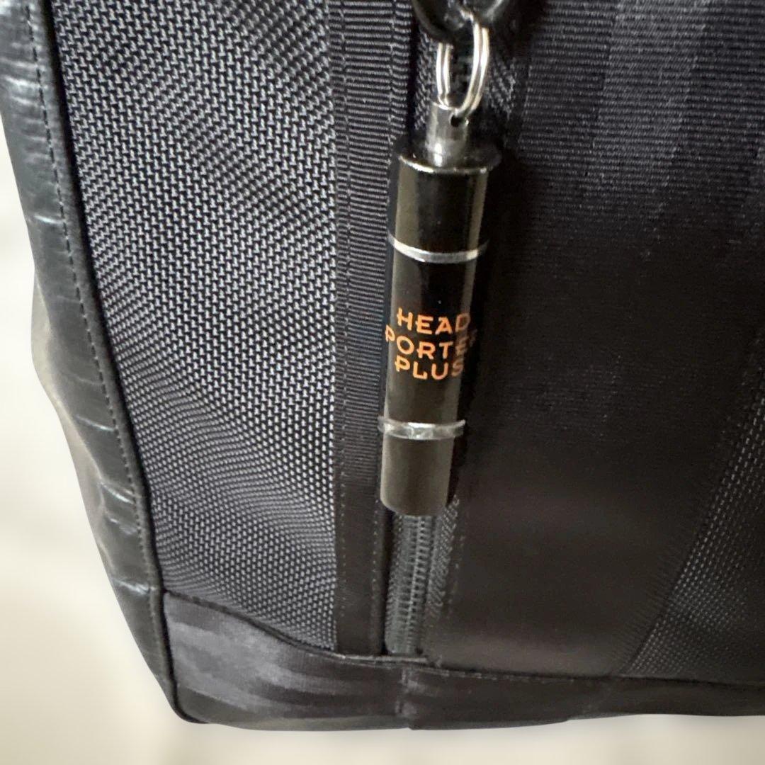 美品 ✨ 現行✨PORTER ポーター　ヒート　トートバッグ　ブラック　ライト付