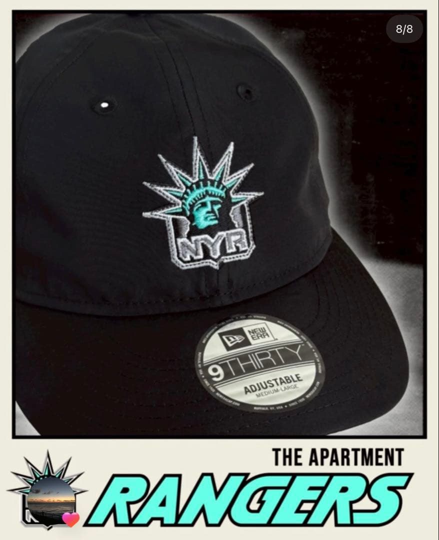 帽子 New Era Rangers 9thirty the apartment