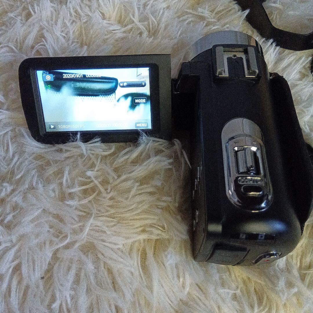 4K Ultra HD ビデオカメラ 48MP Wi-Fi機能付き